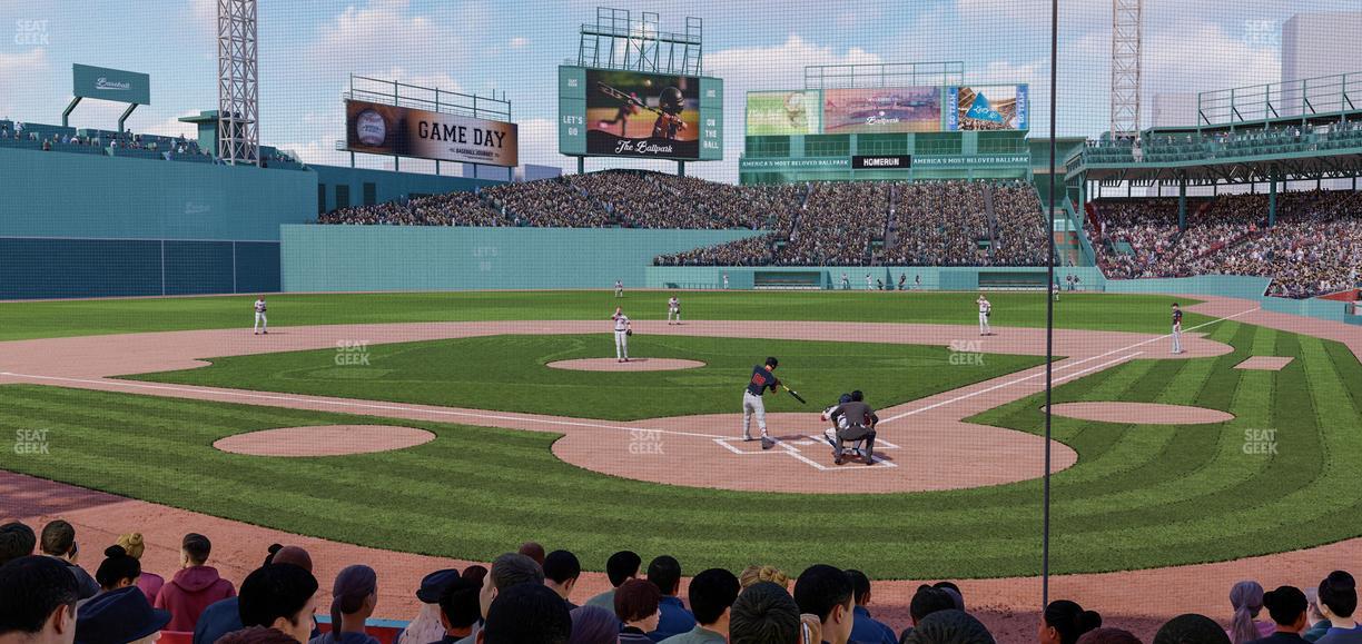 Fenway Park - Section Field Box 47 Seat View