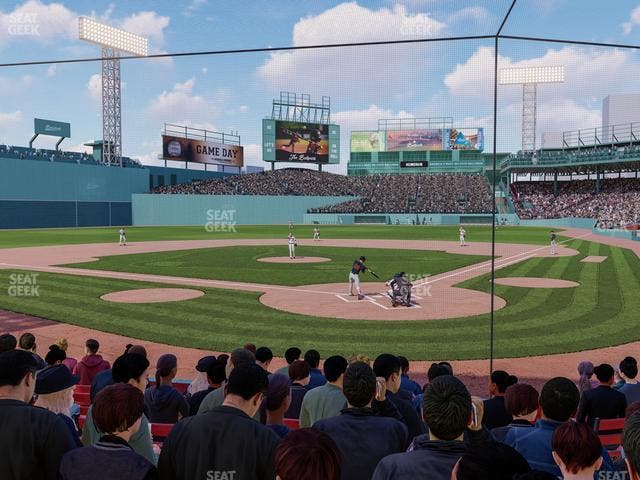 Fenway Park - Section Field Box 47 Seat View