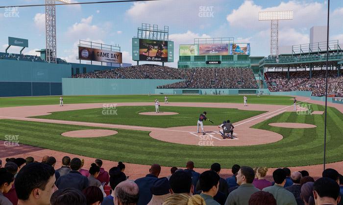 Fenway Park - Section Field Box 48 Seat View
