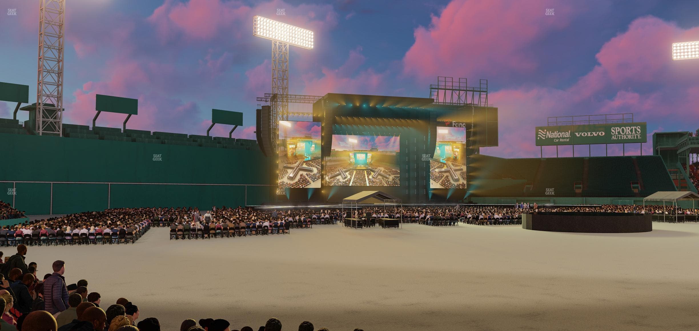 Fenway Park - Section Field Box 48 Seat View