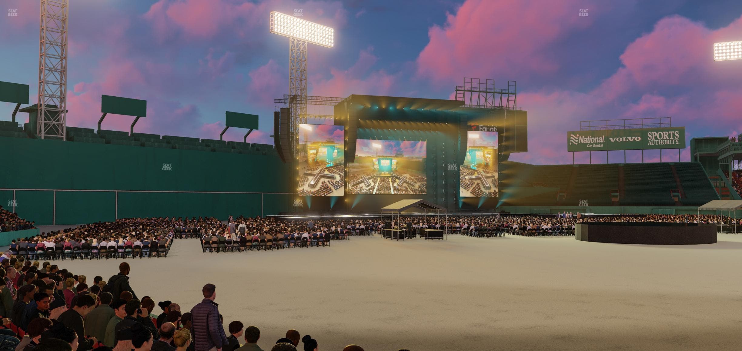 Fenway Park - Section Field Box 49 Seat View