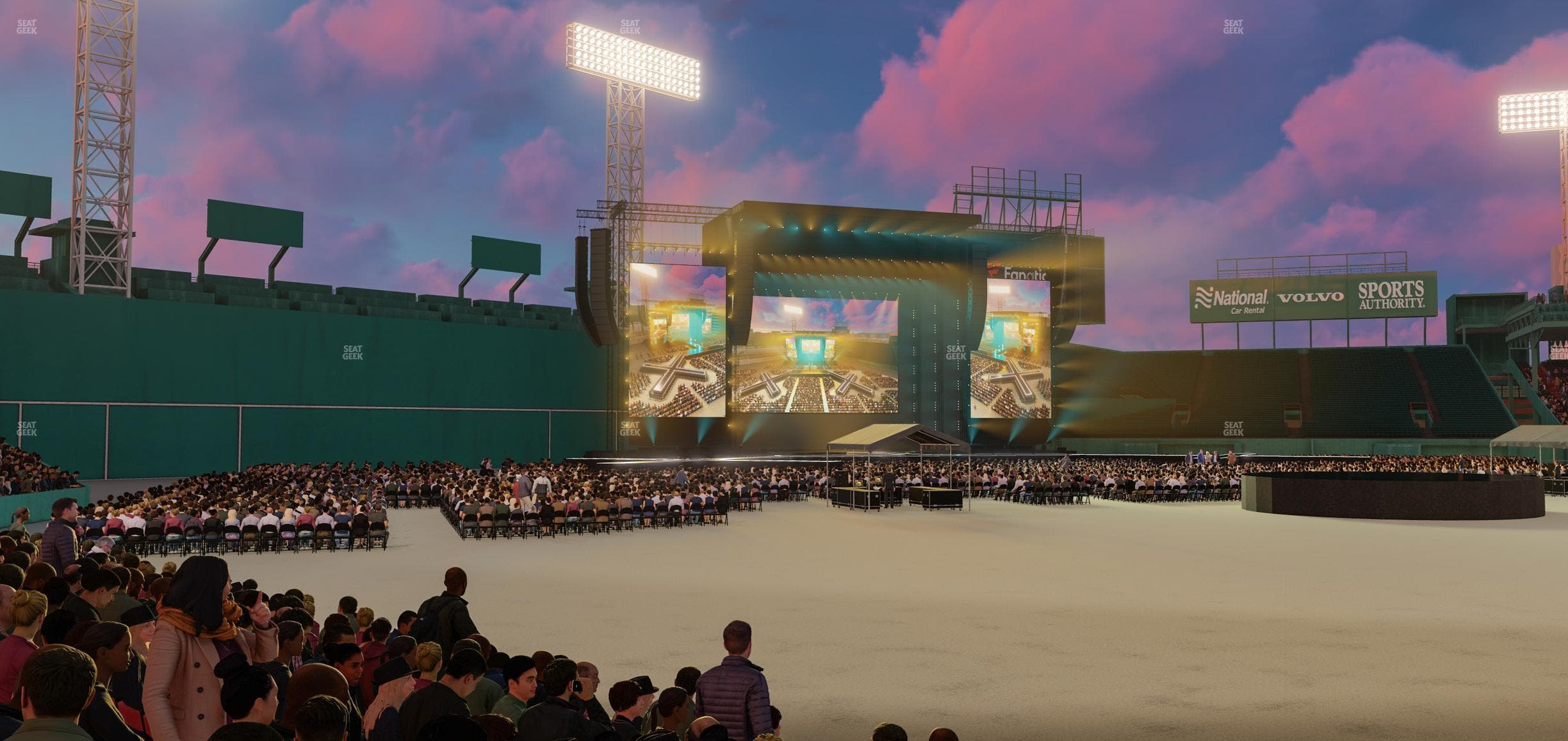 Fenway Park - Section Field Box 50 Seat View