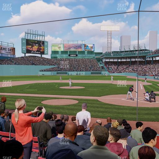 Fenway Park - Section Field Box 51 Seat View
