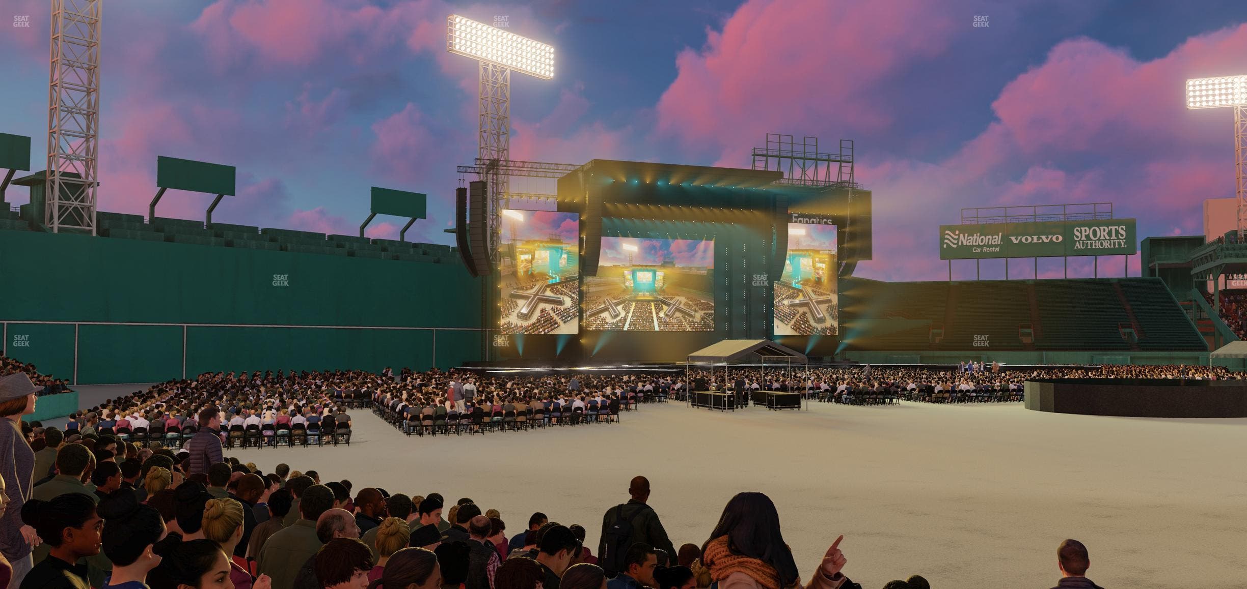 Fenway Park - Section Field Box 51 Seat View