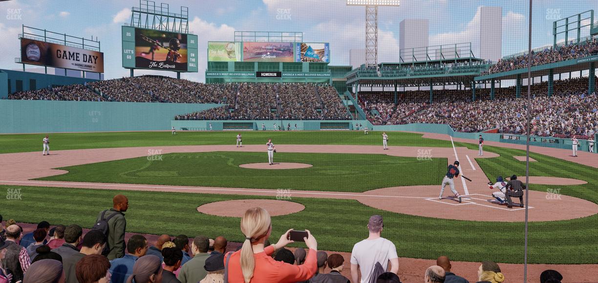 Fenway Park - Section Field Box 52 Seat View