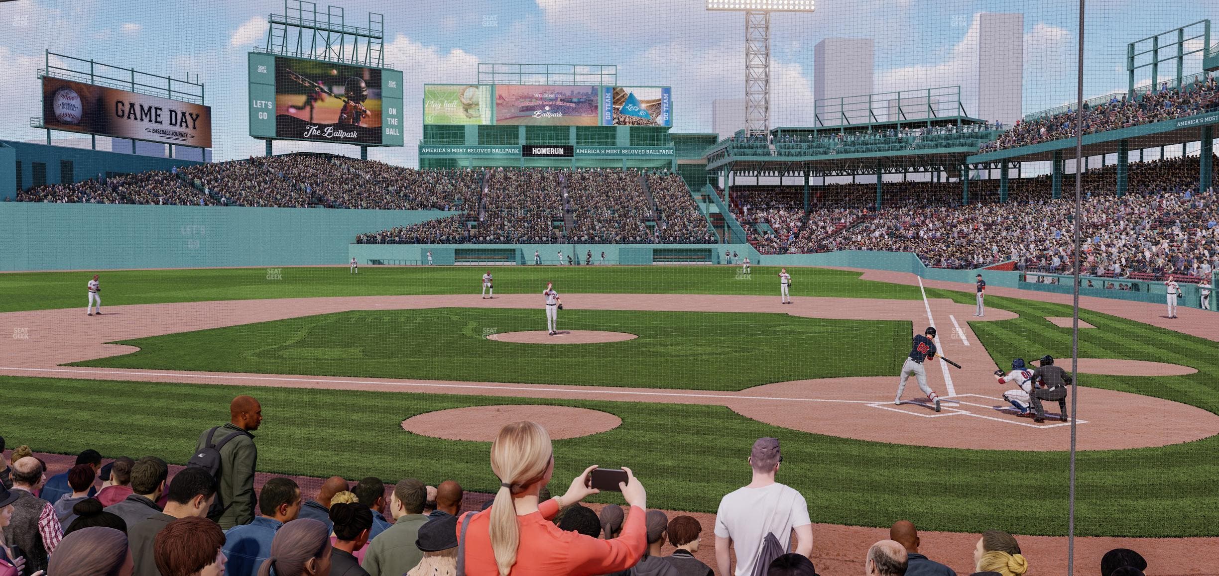 Fenway Park - Section Field Box 52 Seat View