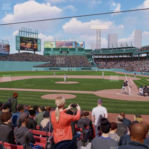 Fenway Park - Section Field Box 52 Seat View