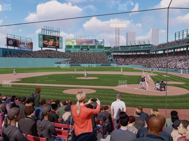 Fenway Park - Section Field Box 52 Seat View