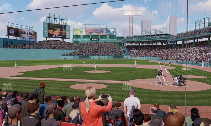 Fenway Park - Section Field Box 52 Seat View