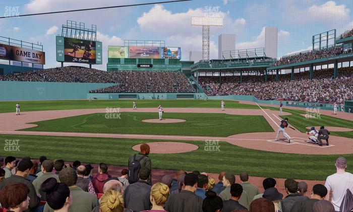 Fenway Park - Section Field Box 53 Seat View
