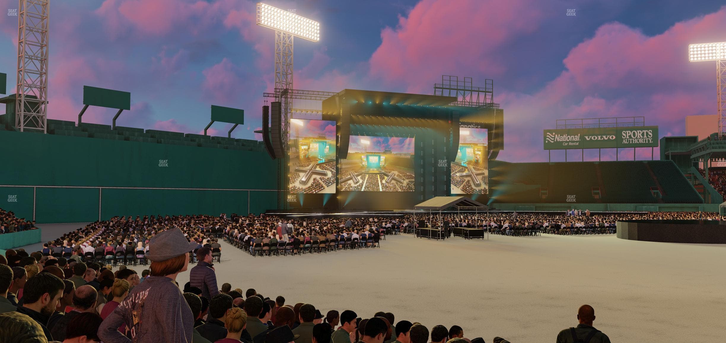 Fenway Park - Section Field Box 53 Seat View