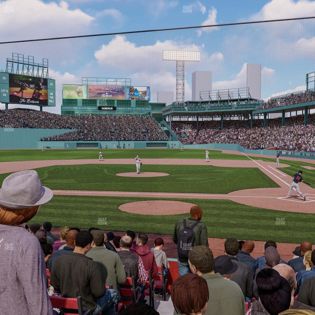 Fenway Park - Section Field Box 54 Seat View