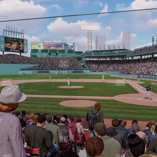 Fenway Park - Section Field Box 54 Seat View