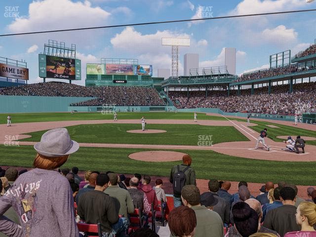 Fenway Park - Section Field Box 54 Seat View