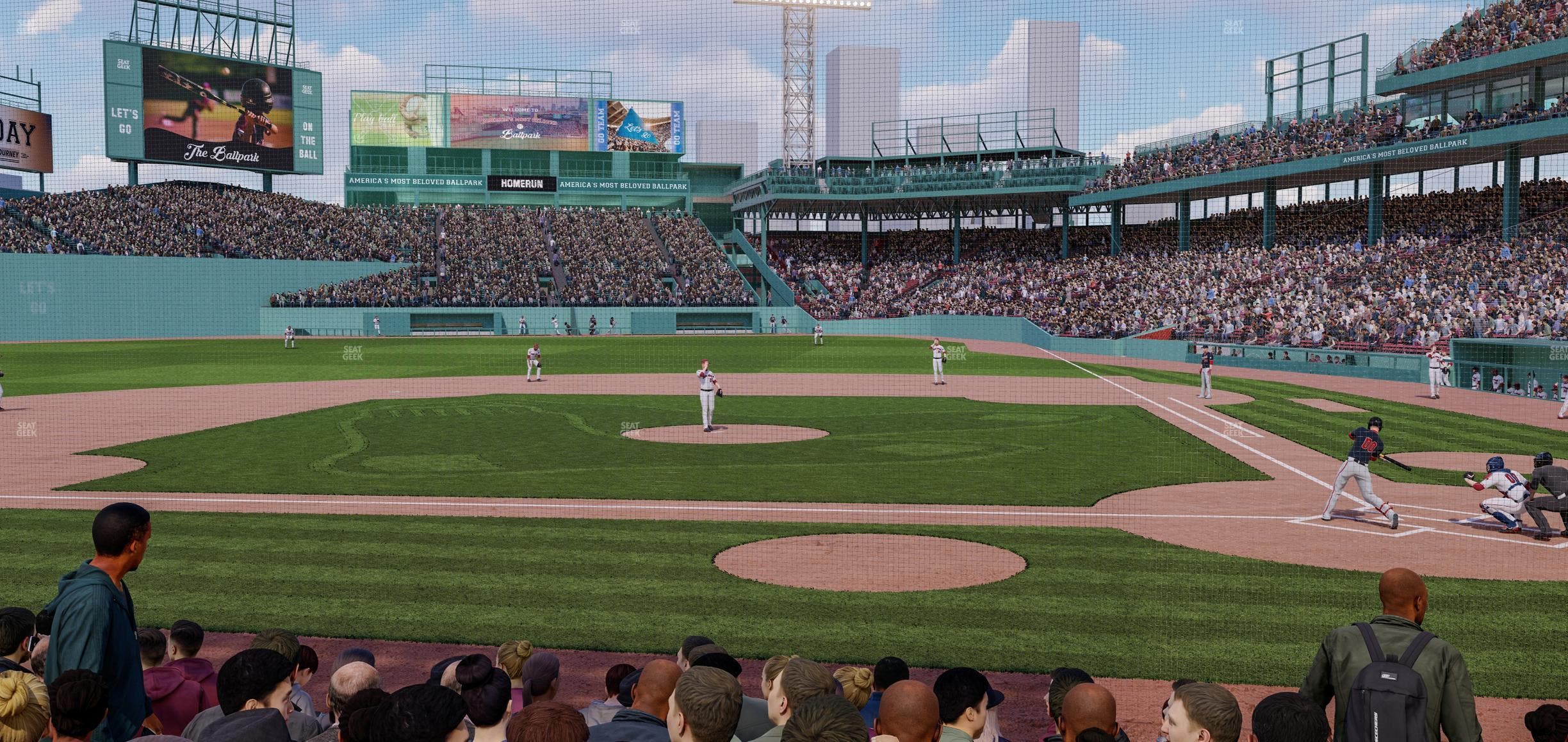 Fenway Park - Section Field Box 55 Seat View