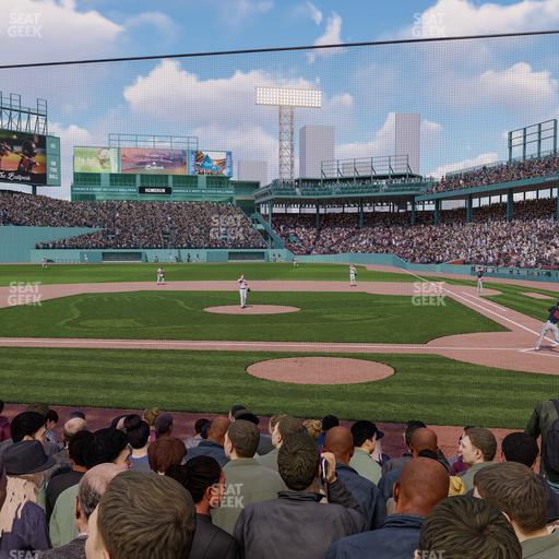 Fenway Park - Section Field Box 55 Seat View