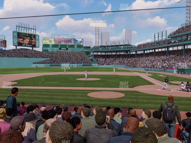 Fenway Park - Section Field Box 55 Seat View Fenway Park - Section Field Box 55 Seat View