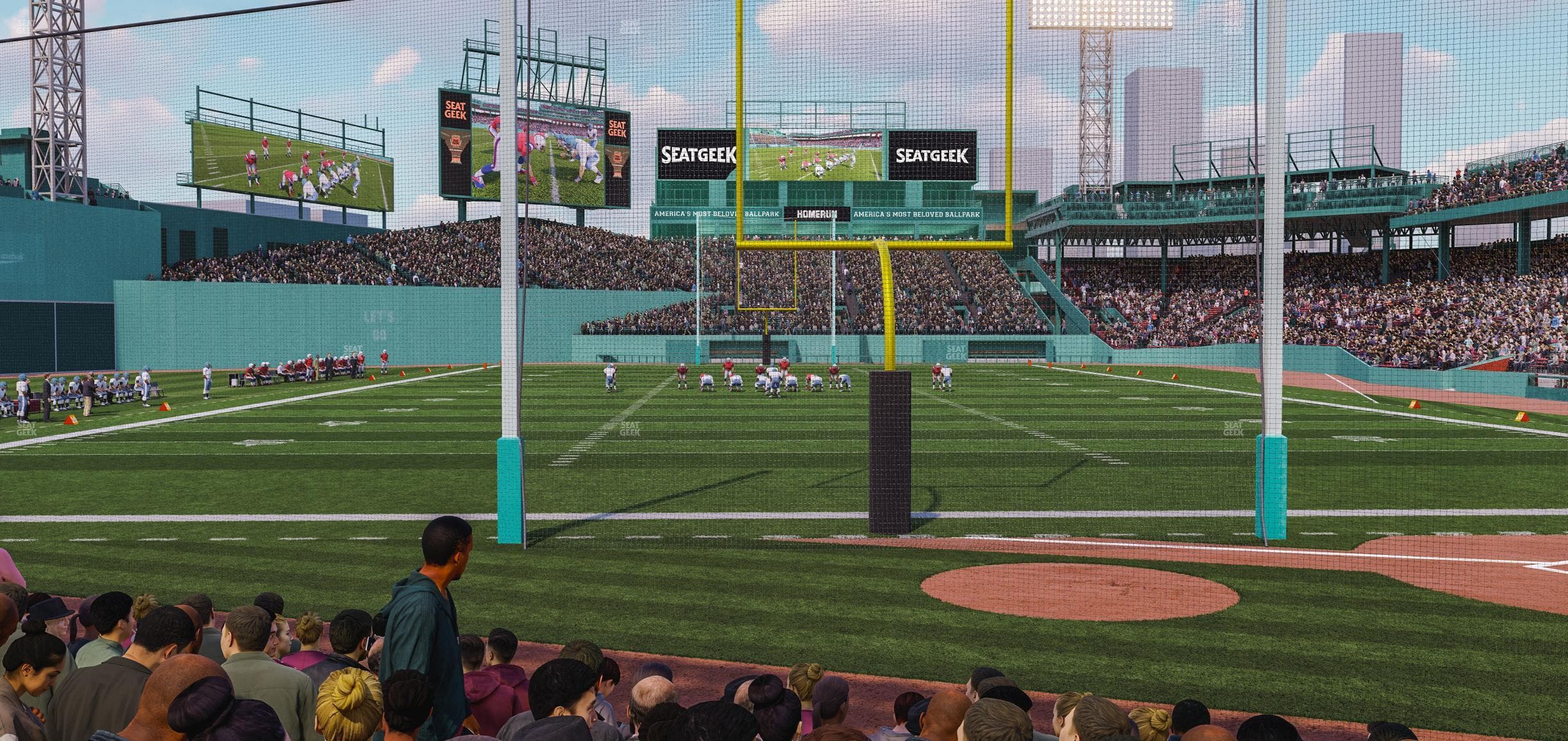 Fenway Park - Section Field Box 55 Seat View