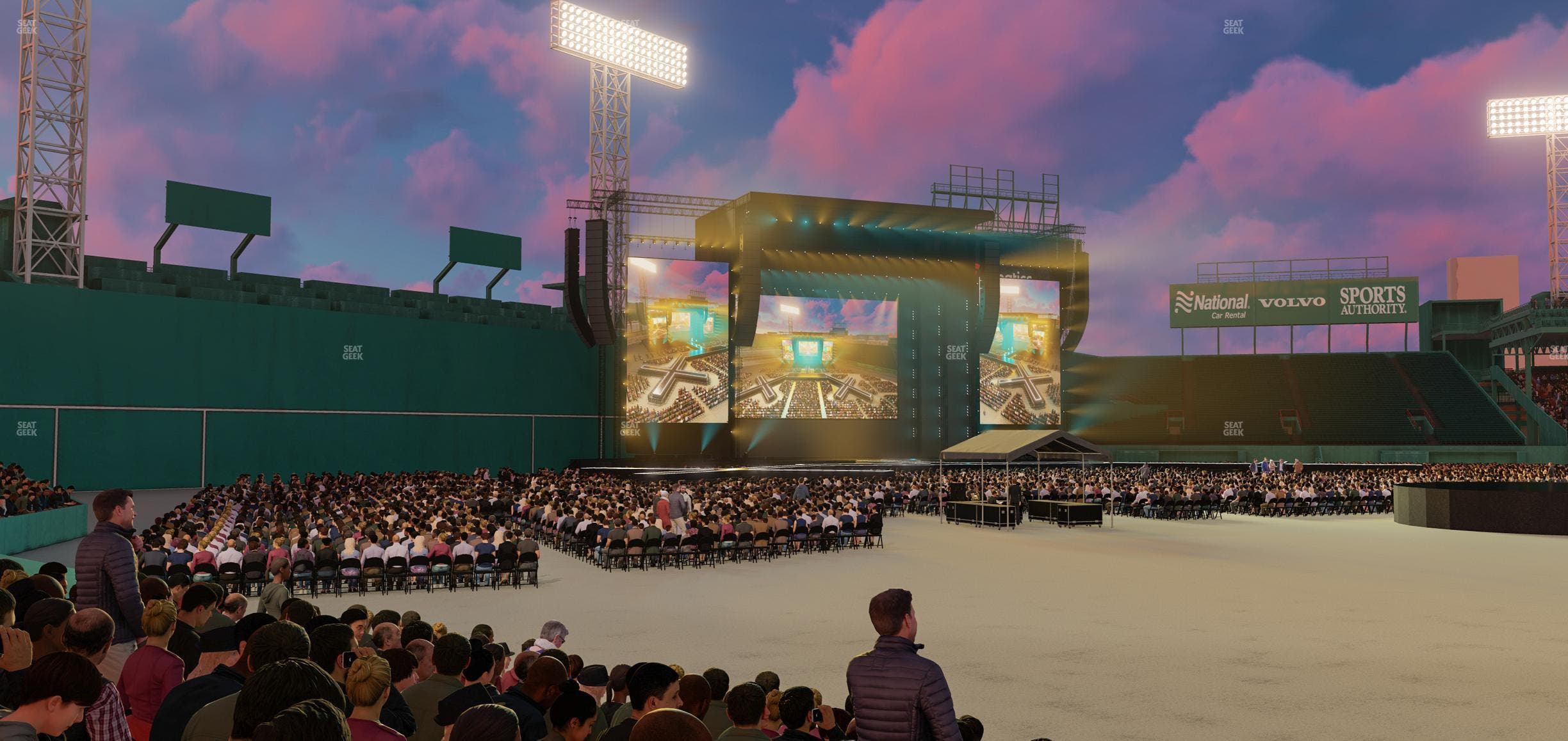 Fenway Park - Section Field Box 55 Seat View