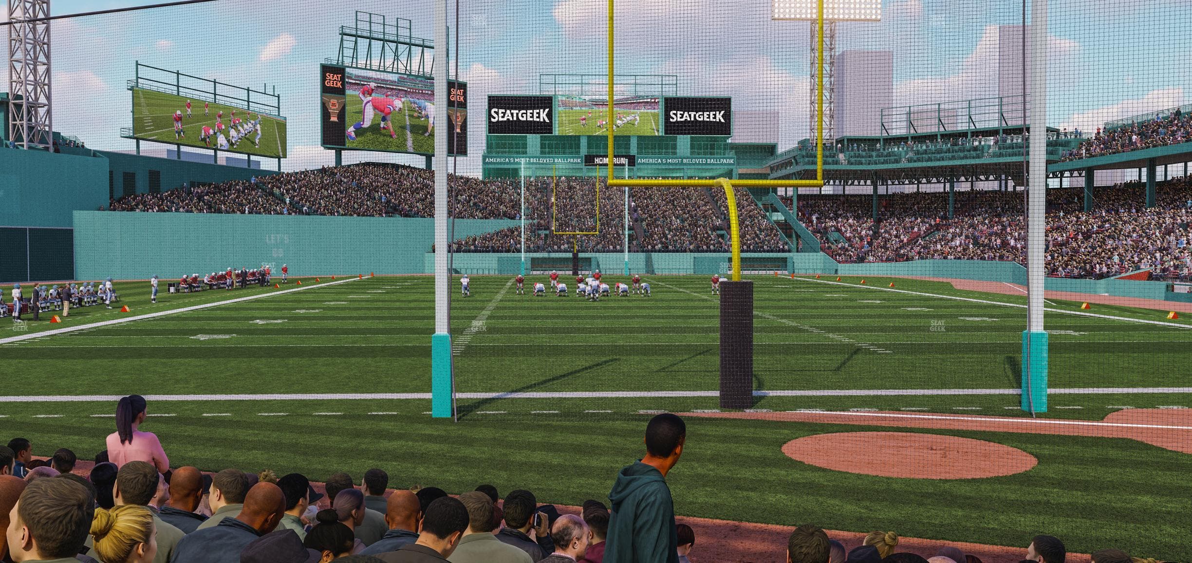 Fenway Park - Section Field Box 56 Seat View
