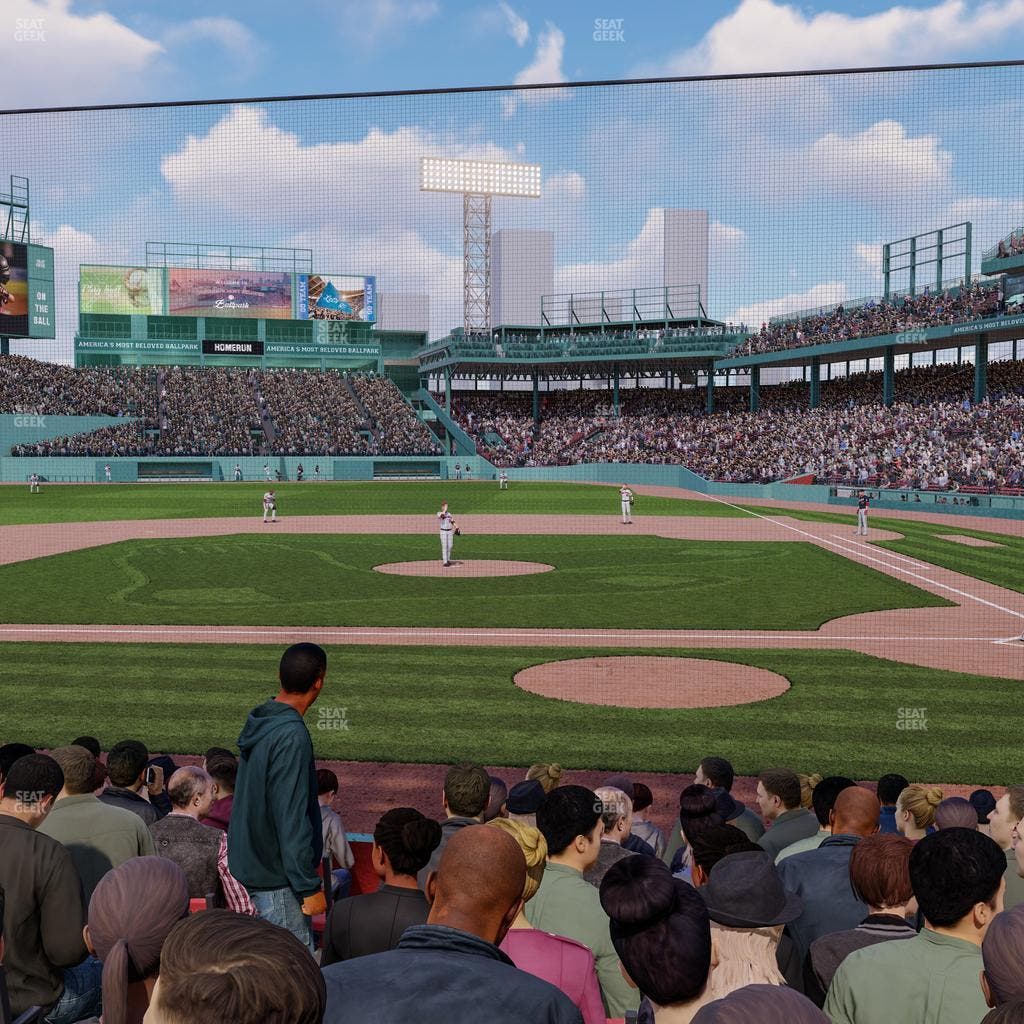 Fenway Park - Section Field Box 56 Seat View