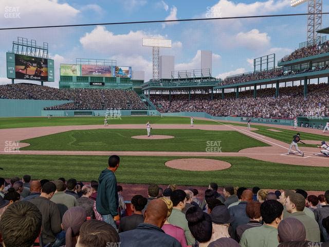 Fenway Park - Section Field Box 56 Seat View