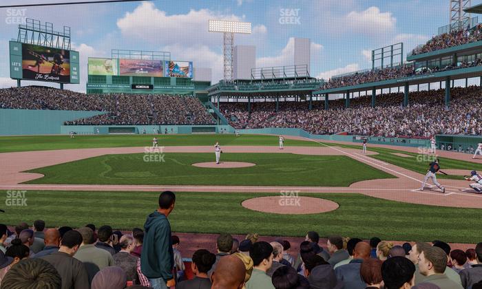 Fenway Park - Section Field Box 56 Seat View