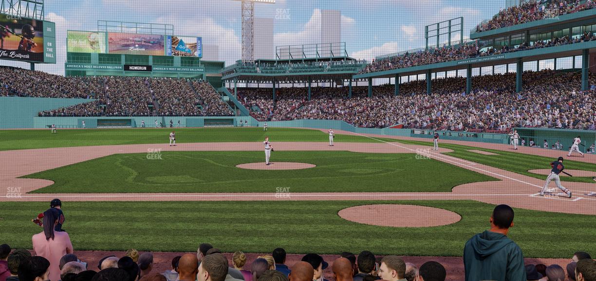 Fenway Park - Section Field Box 57 Seat View