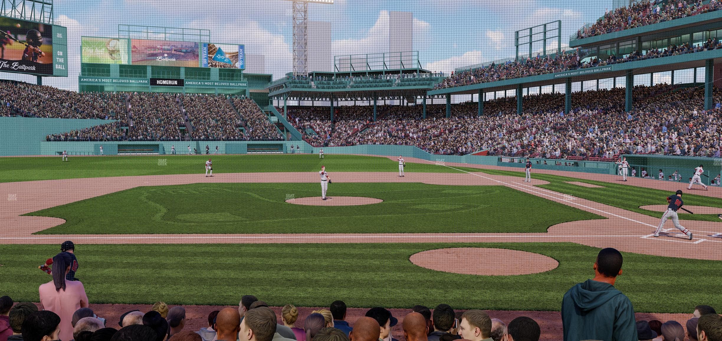 Fenway Park - Section Field Box 57 Seat View