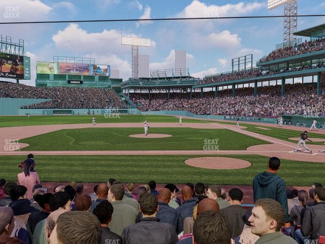 Fenway Park - Section Field Box 57 Seat View