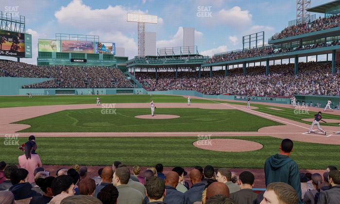Fenway Park - Section Field Box 57 Seat View