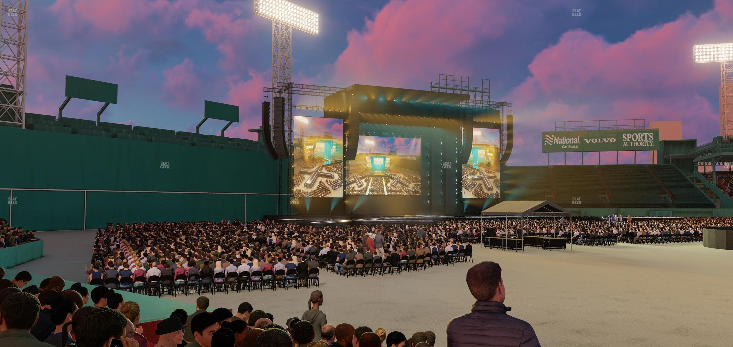 Fenway Park - Section Field Box 58 Seat View