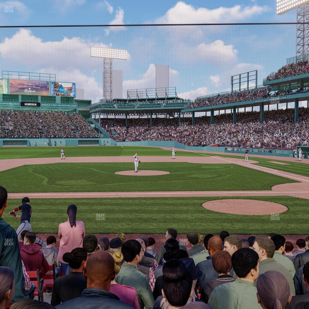Fenway Park - Section Field Box 58 Seat View