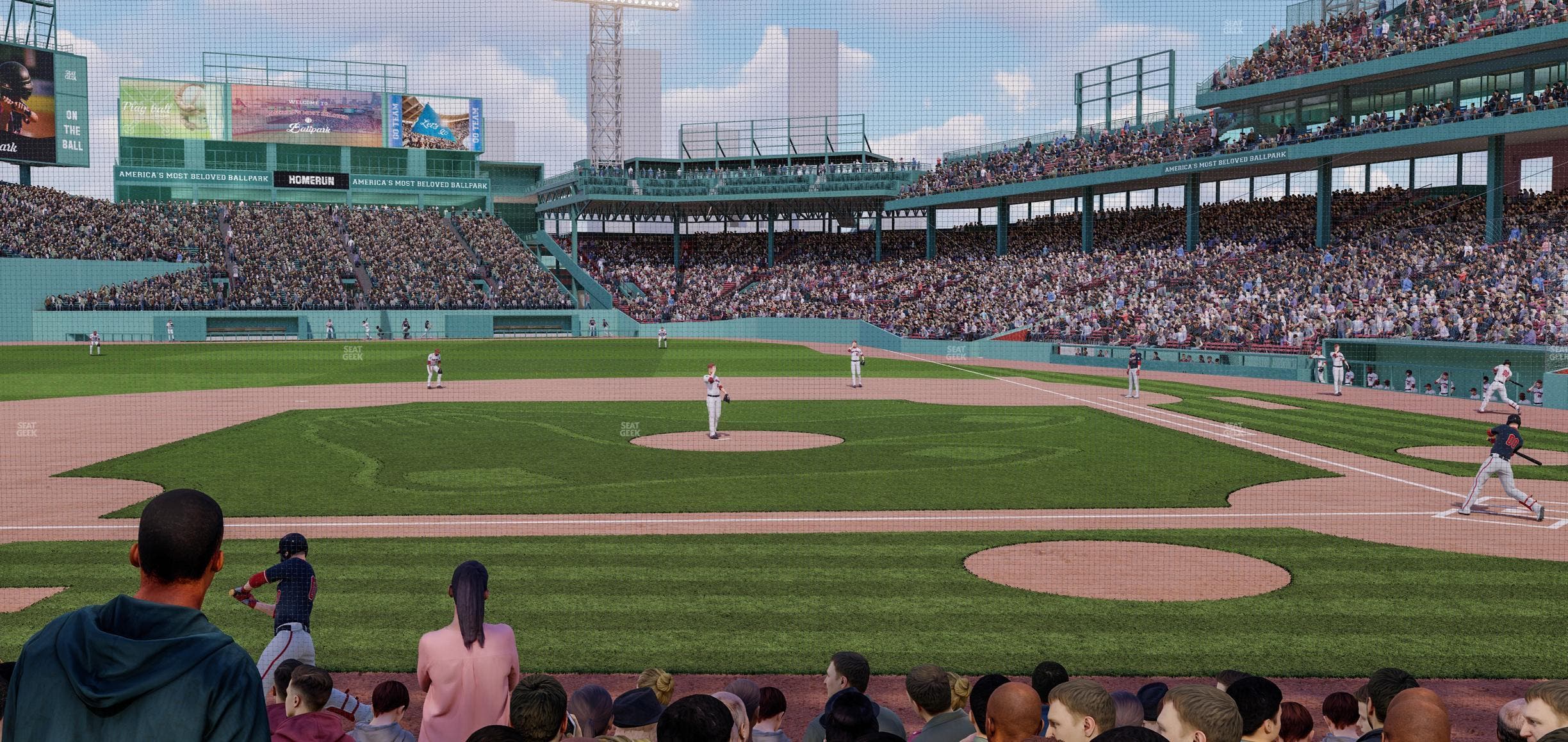 Fenway Park - Section Field Box 58 Seat View