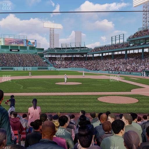 Fenway Park - Section Field Box 58 Seat View