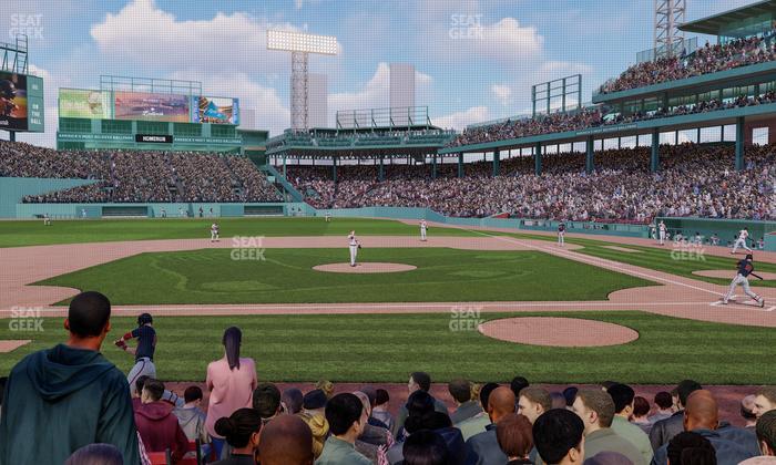 Fenway Park - Section Field Box 58 Seat View