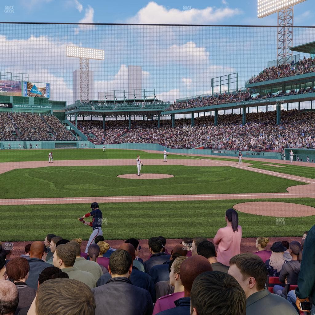 Fenway Park - Section Field Box 59 Seat View