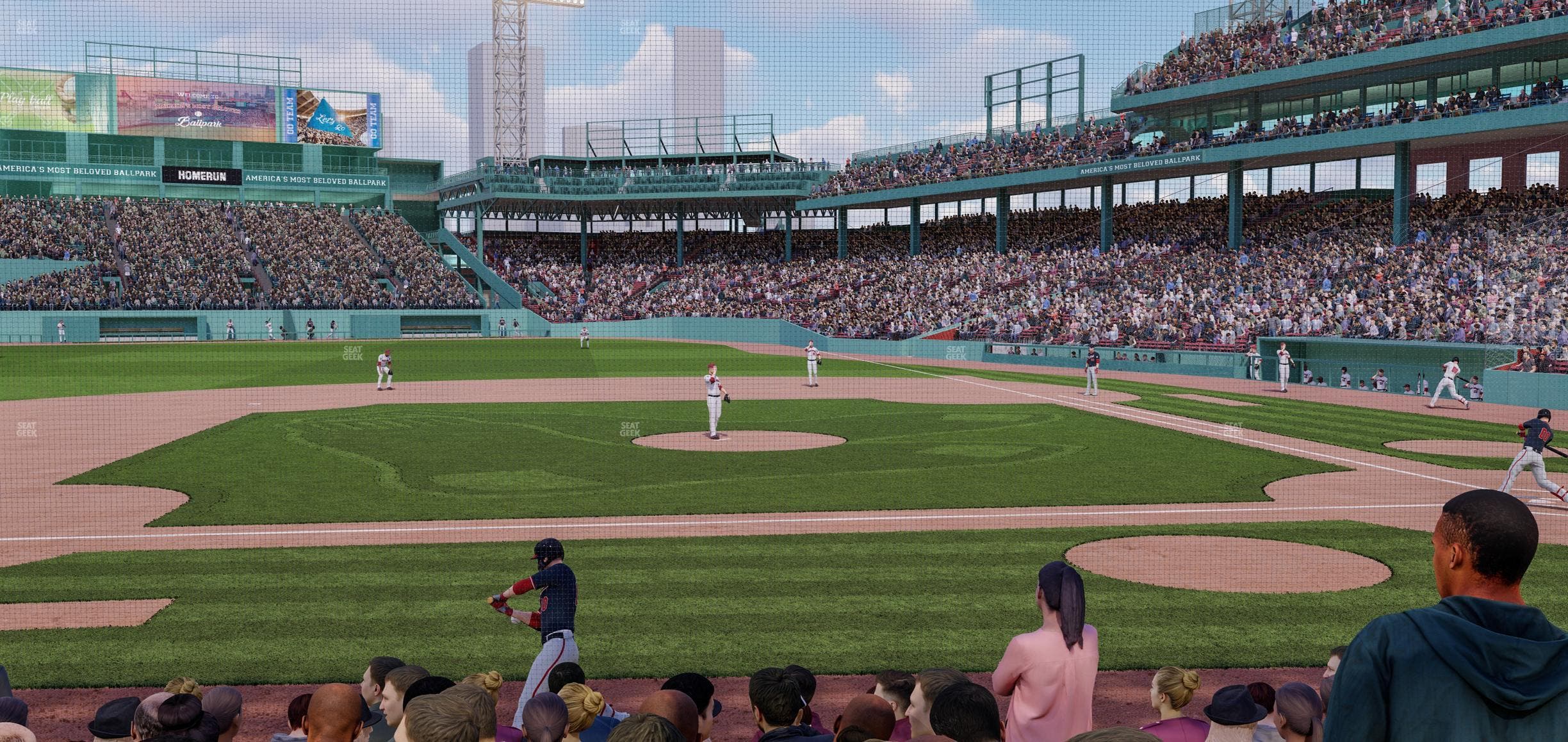 Fenway Park - Section Field Box 59 Seat View