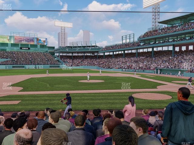 Fenway Park - Section Field Box 59 Seat View