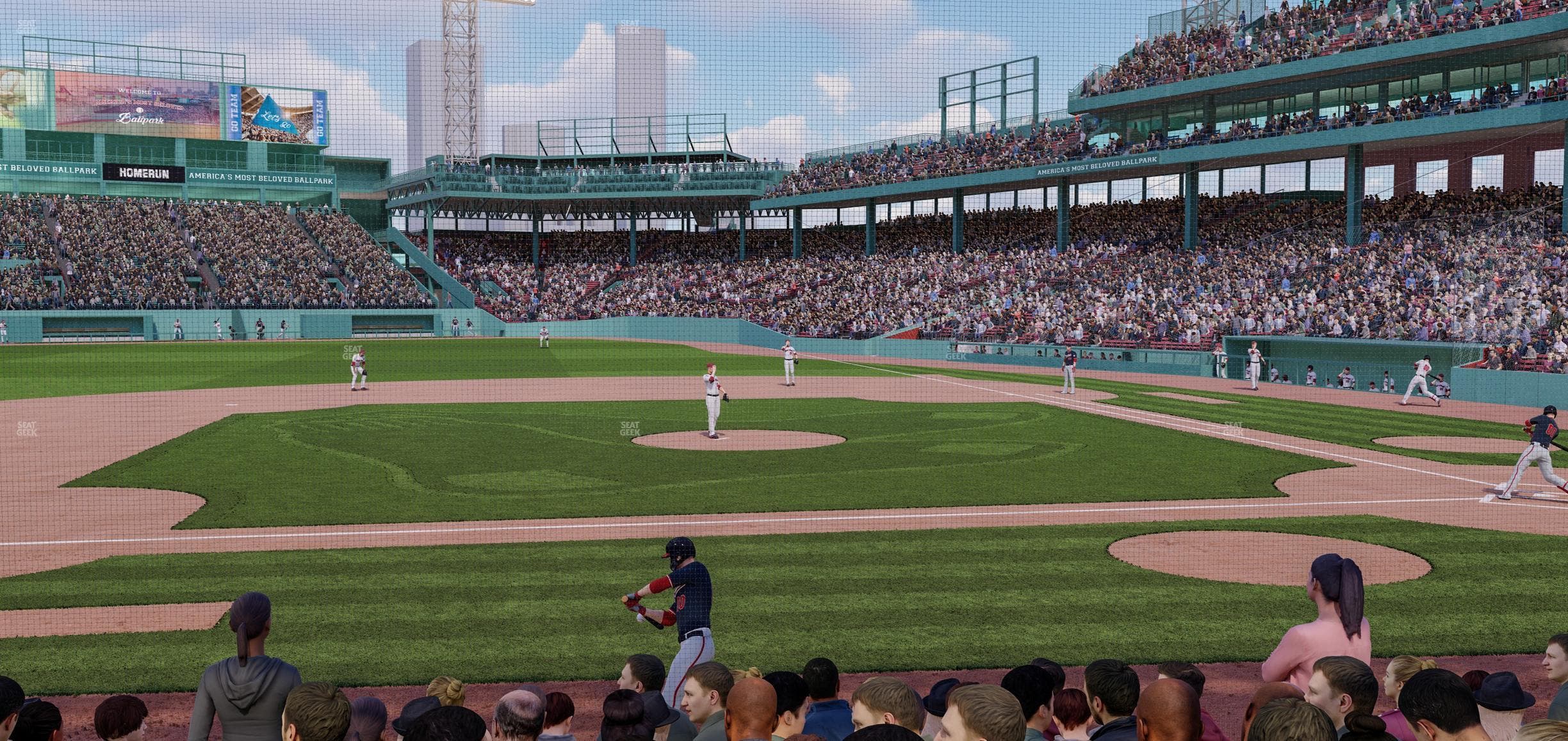 Fenway Park - Section Field Box 60 Seat View