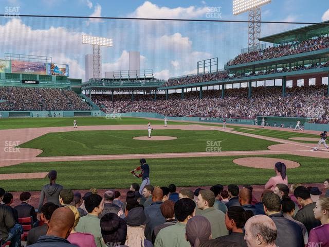Fenway Park - Section Field Box 60 Seat View
