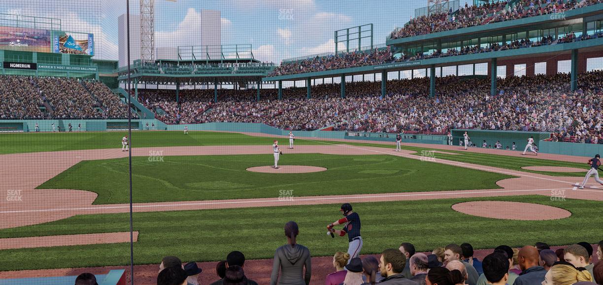 Fenway Park - Section Field Box 61 Seat View