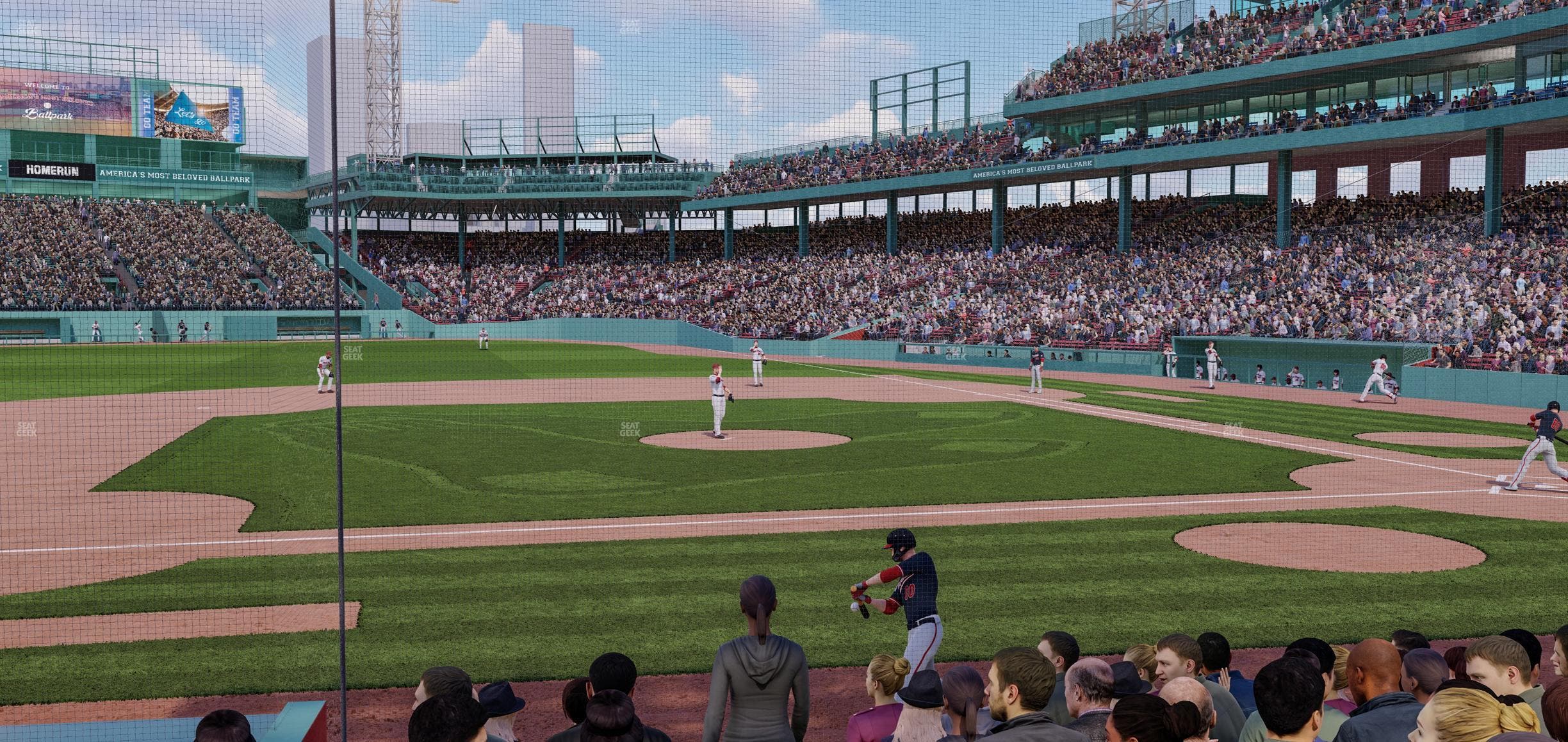 Fenway Park - Section Field Box 61 Seat View