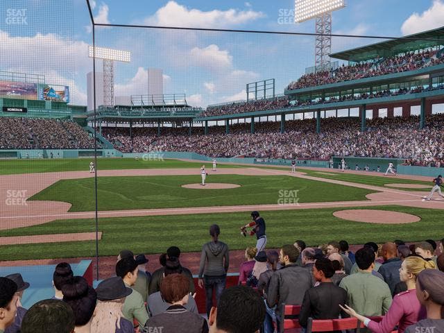 Fenway Park - Section Field Box 61 Seat View
