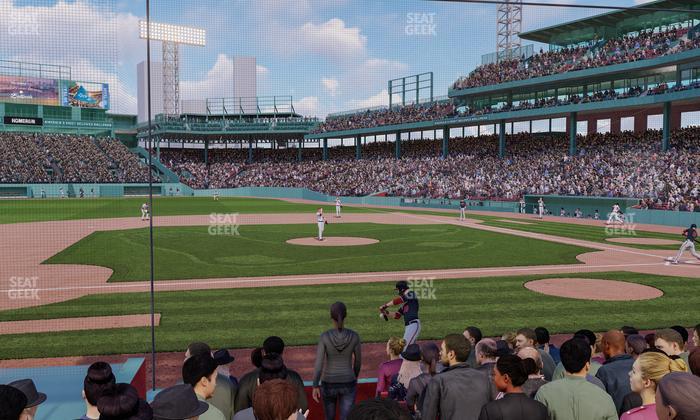 Fenway Park - Section Field Box 61 Seat View