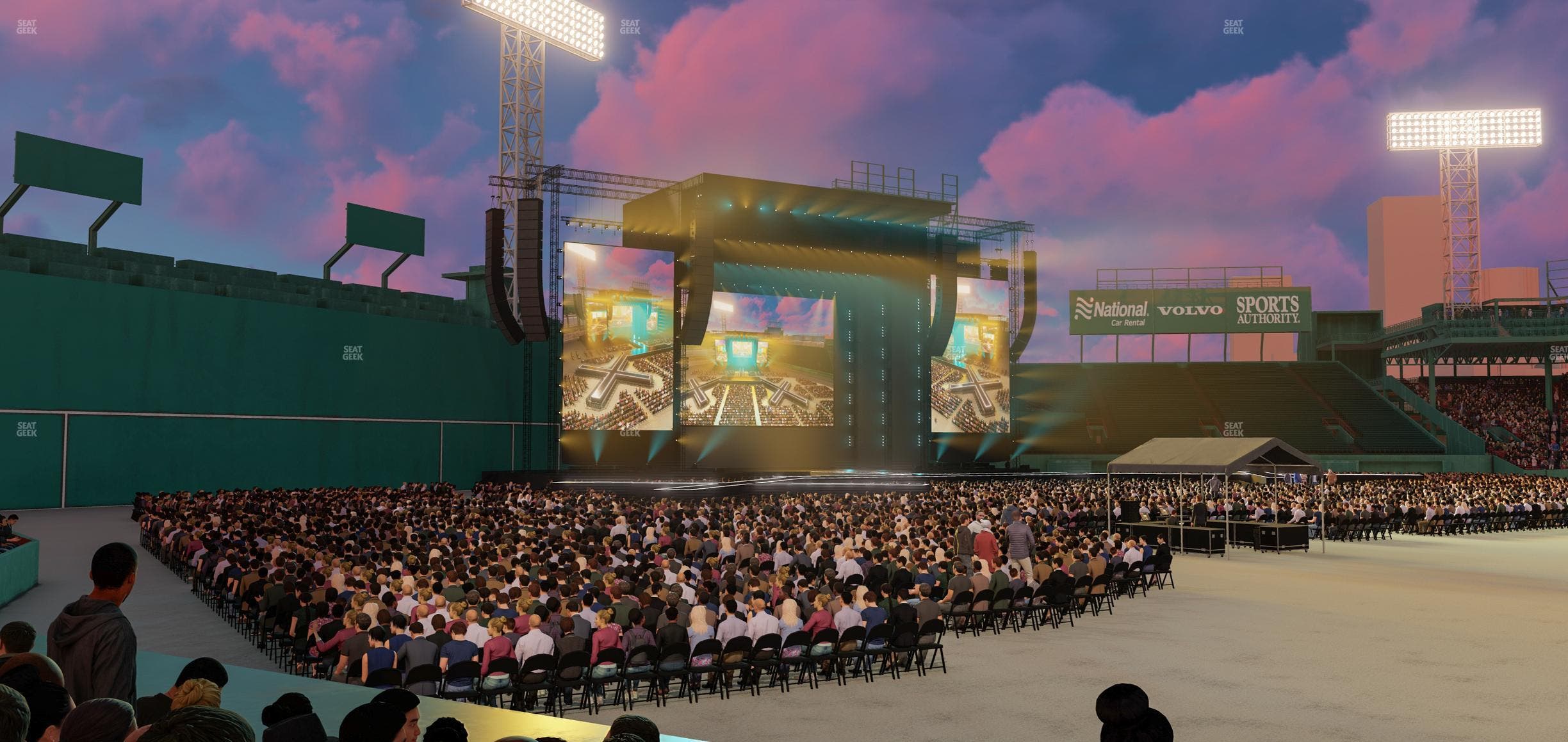 Fenway Park - Section Field Box 62 Seat View