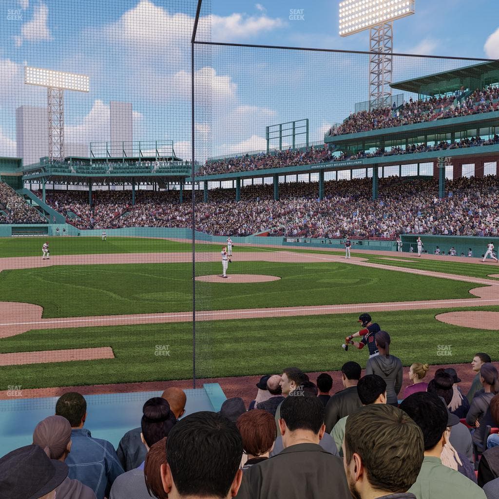 Fenway Park - Section Field Box 62 Seat View