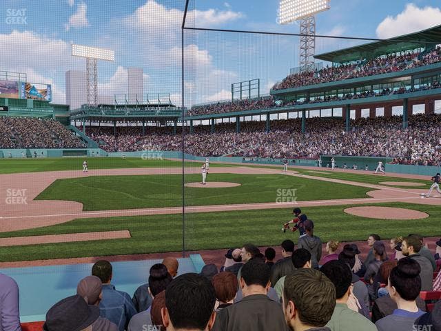 Fenway Park - Section Field Box 62 Seat View