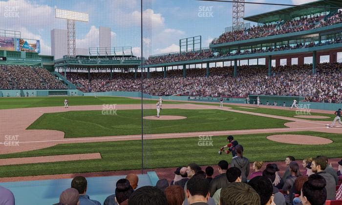Fenway Park - Section Field Box 62 Seat View