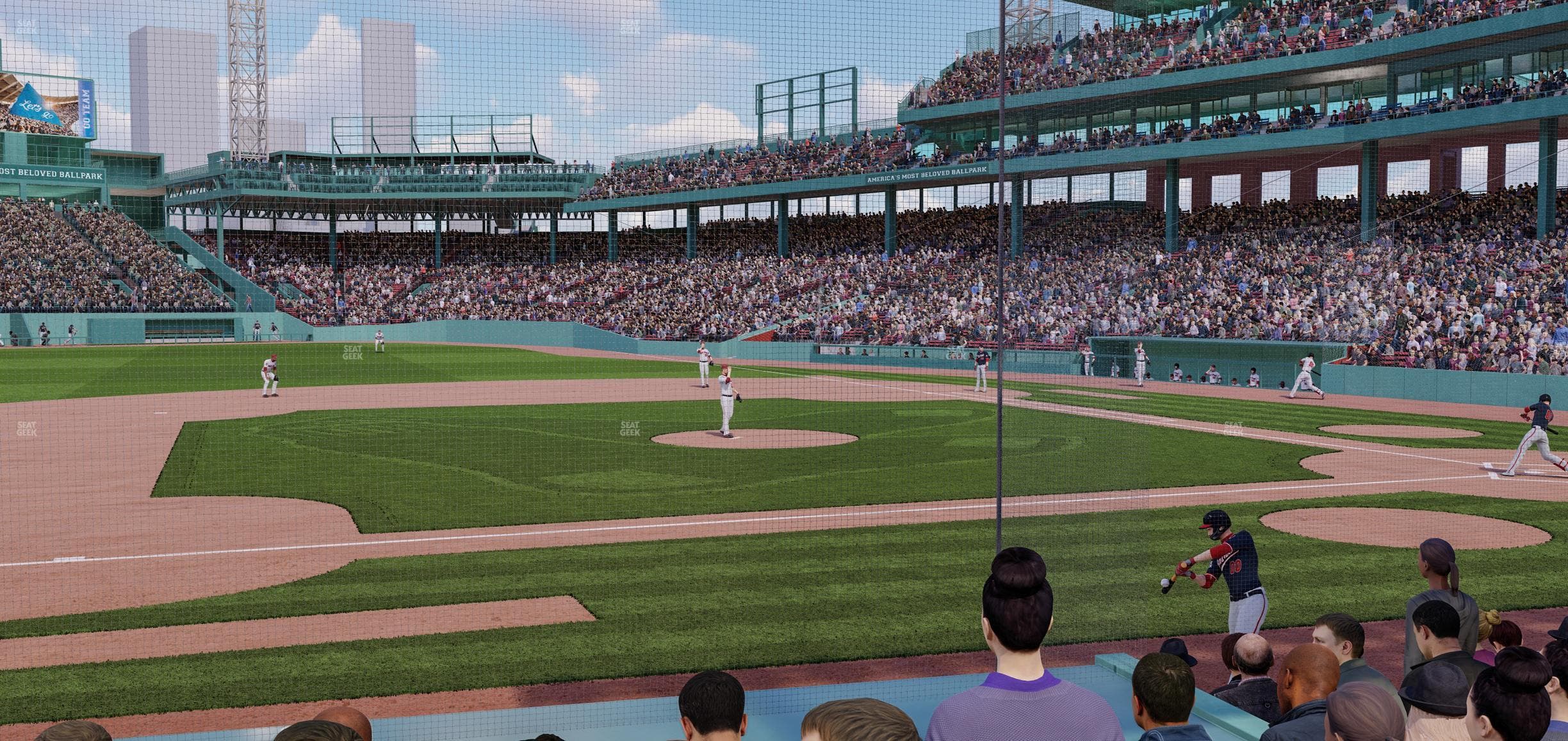 Fenway Park - Section Field Box 63 Seat View